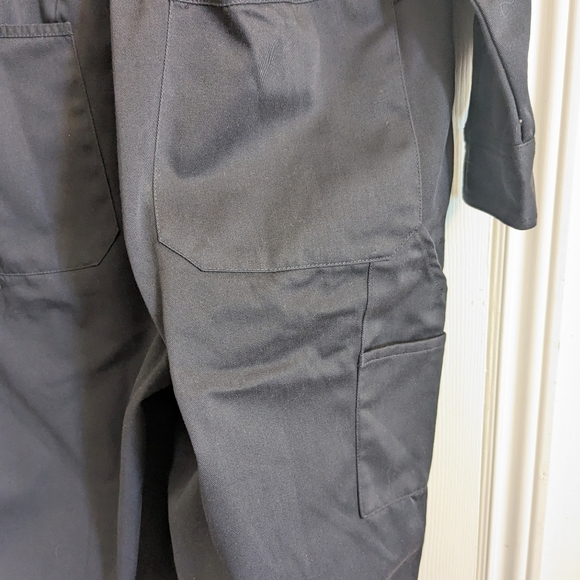 Navy CAT Workwear Jumpsuit - Picture 9 of 11
